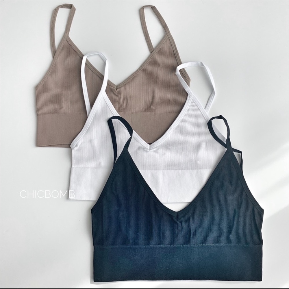 ! RESTOCKED! BLACK VERY SEXY LOW BACK BRALETTE - Picture 7 of 8